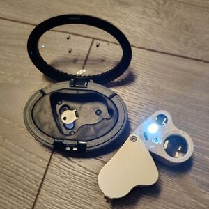 Jewellers Loop 30x And 60x With Lights And Case